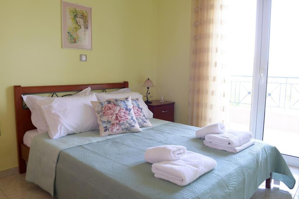 Simos' Sea View House Villa Nikopolis Kültér fotó